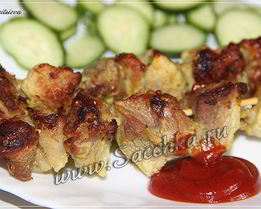 Шашлык в духовке