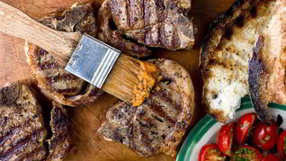 Шашлык в рукаве