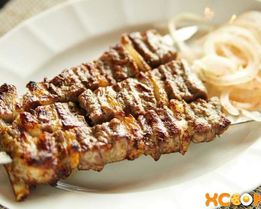 Татарский сочный шашлык из баранины