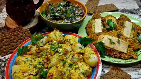 шницель из куриной грудки