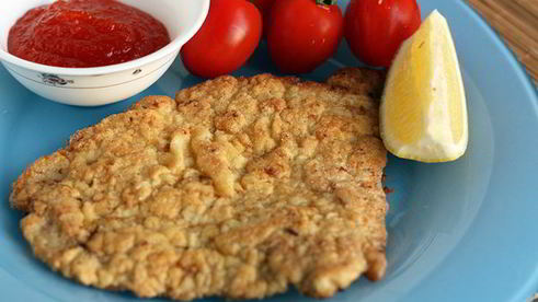 шницель из свинины