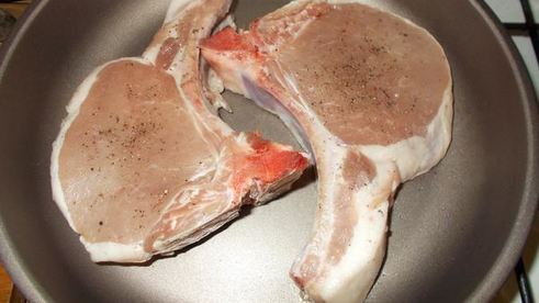 апельсиновый стейк на косточке