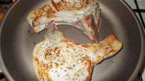 апельсиновый стейк на косточке