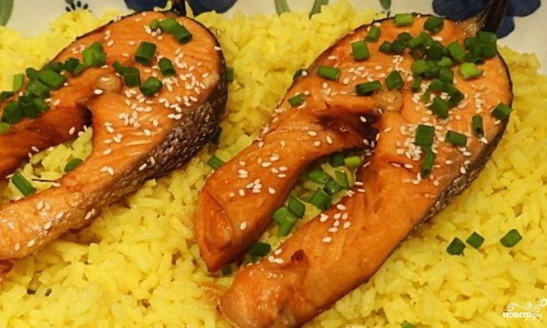 Рецепт стейка из форели в духовке