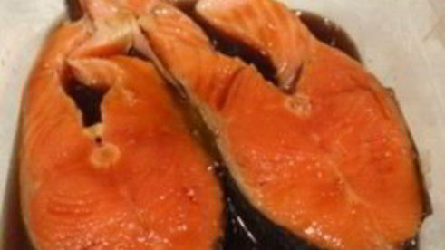 стейк из форели в духовке