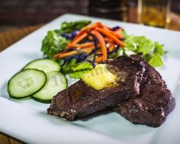 Стейк из говядины в духовке