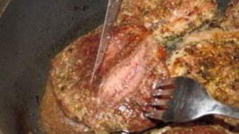 стейк из мраморной говядины