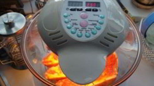 стейк из свинины в аэрогриле