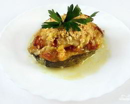 Стейк из трески