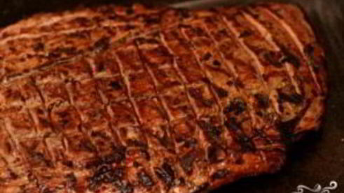 стейк, маринованный в пиве