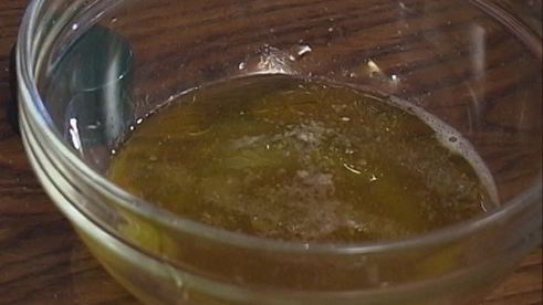 стейк с руколой