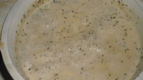 стейк семги под сливочным соусом