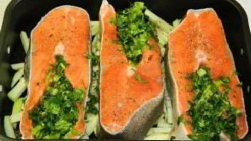 стейки из кижуч