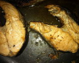 Стейки из красной рыбы