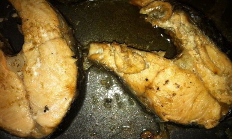 Рецепт стейков из красной рыбы