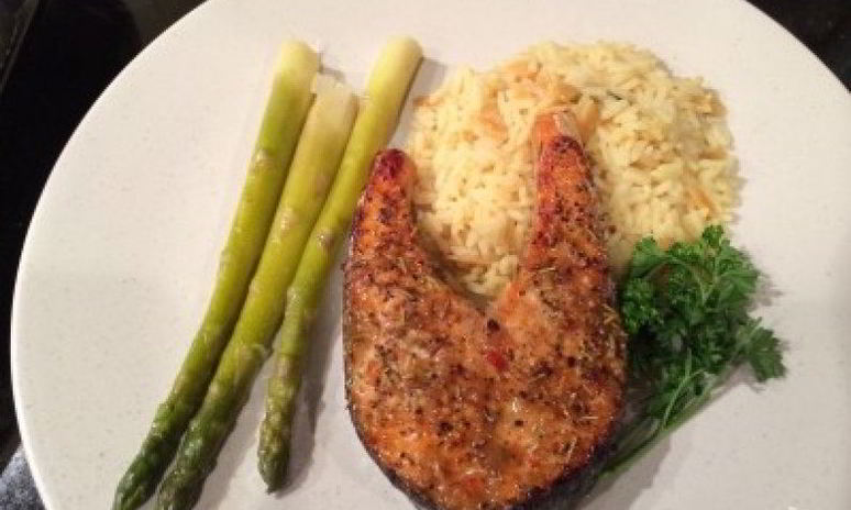 Рецепт стейков из семги в духовке