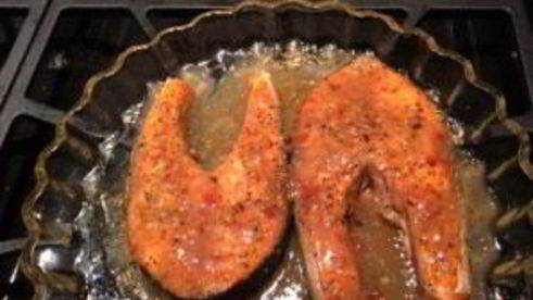 стейки из семги в духовке