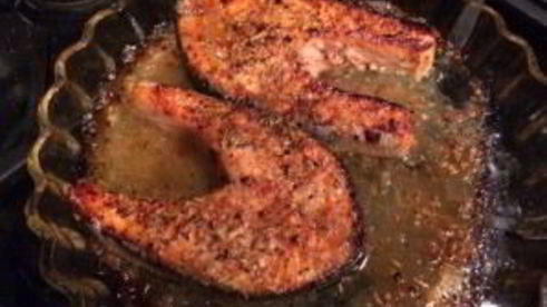 стейки из семги в духовке