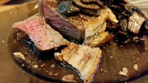 вкуснейший стейк из говядины на электрогриле