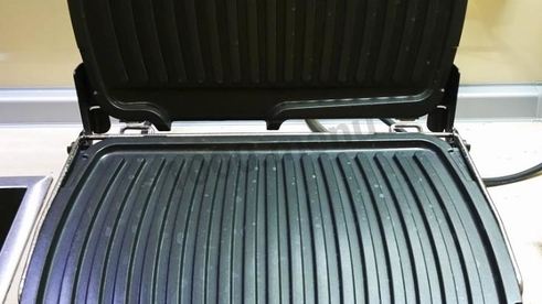 вкуснейший стейк из говядины на электрогриле