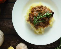 Британские тефтели с подливой