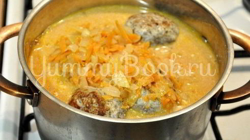 куриные тефтели с грибами