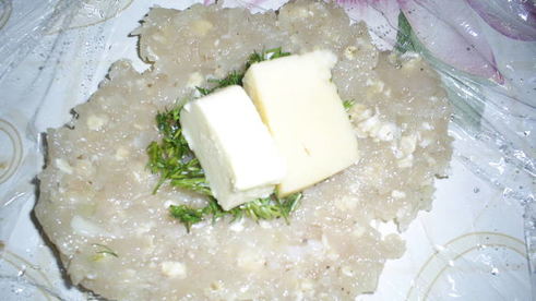 нежнейшие паровые куриные тефтели с начинкой ежики