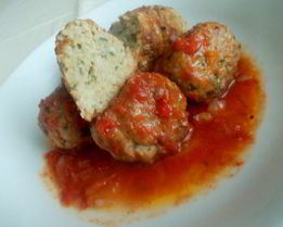 Рыбно-шпинатные тефтели