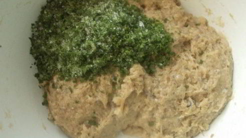 рыбно-шпинатные тефтели