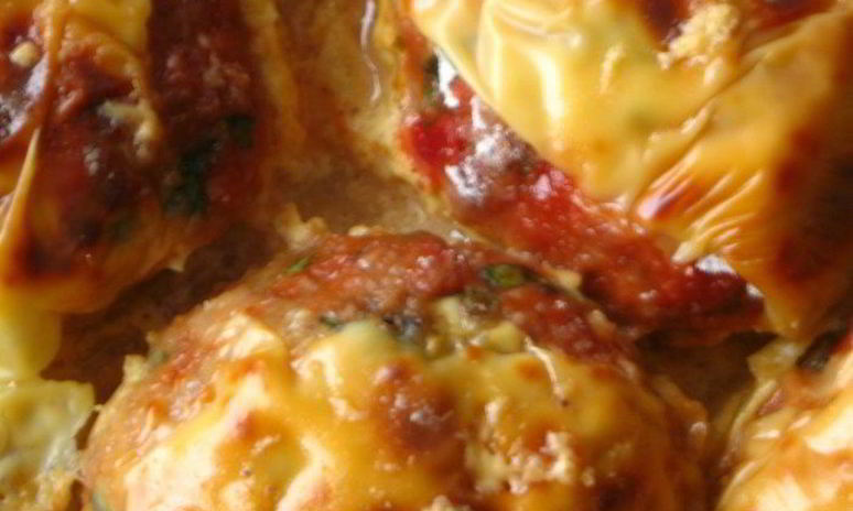 Рецепт свекольно-мясных тефтели с грибной начинкой