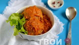 Тефтели на сковороде