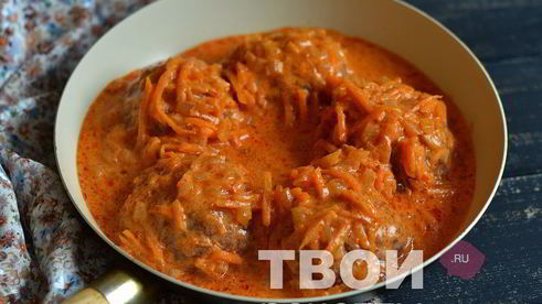 тефтели на сковороде