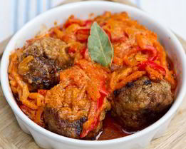 Тефтели по-гречески