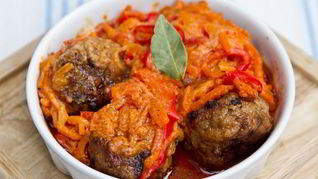 Тефтели по-гречески