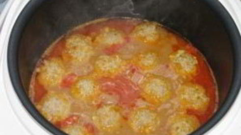 тефтели с подливкой в мультиварке