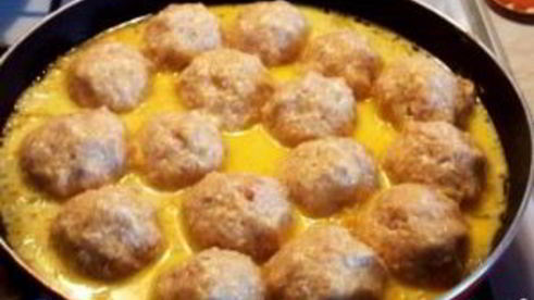 тефтели с тыквой