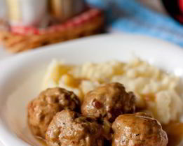 Тефтели с яблоком