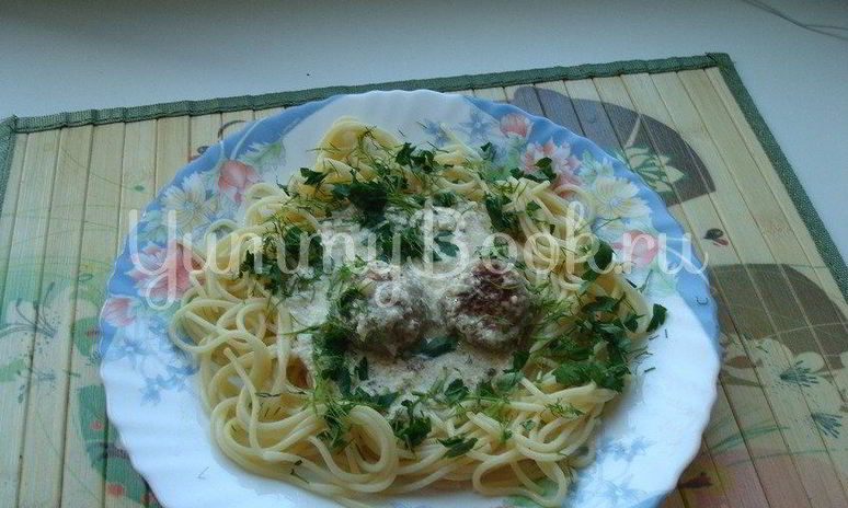 Рецепт тефтелей в сливочном соусе