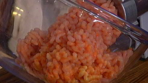 тефтельки из индейки с рисом и томатным соусом