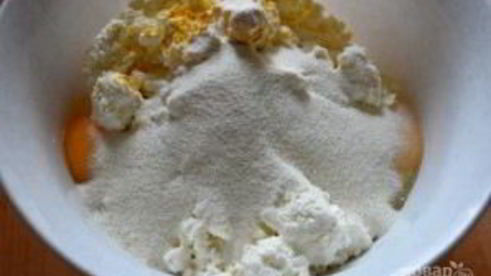 ленивые вареники с творогом на манке