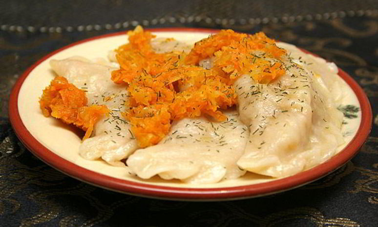 Рецепт постных вареников с капустой