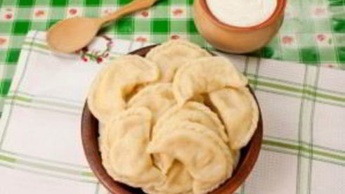 тесто на вареники с картошкой