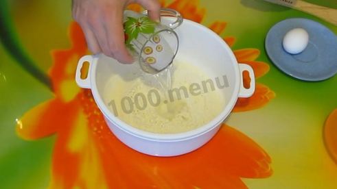 тесто на вареники с яйцом