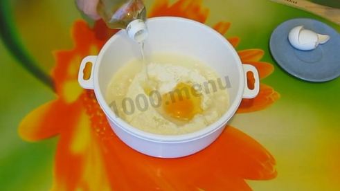 тесто на вареники с яйцом