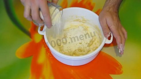 тесто на вареники с яйцом