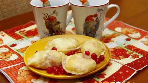 украинские вареники на кефире
