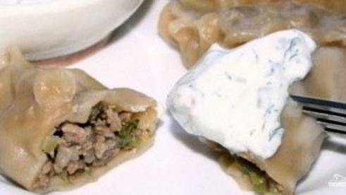 вареники с брокколи