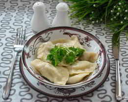 Вареники с фаршем