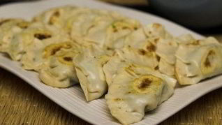 Вареники с грибами