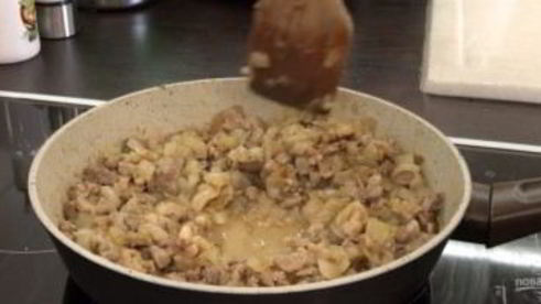 вареники с капустой на пару с зажаркой